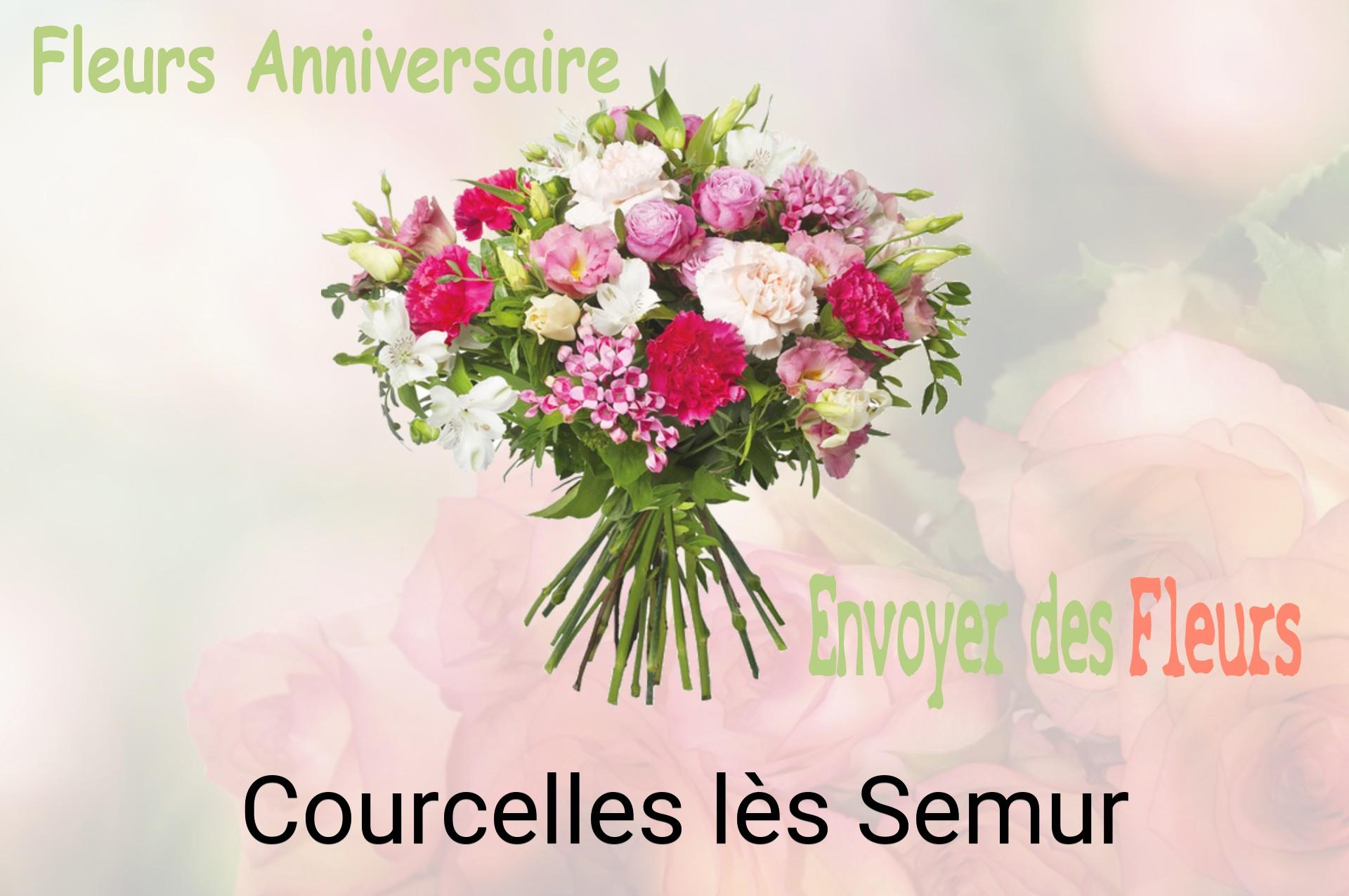 Bouquet de fleurs d’anniversaire livré à Courcelles-lès-Semur
